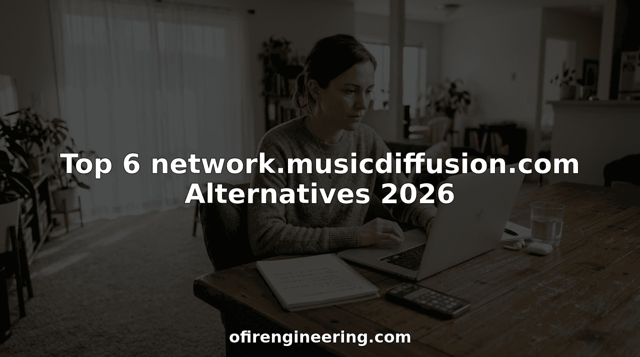 Top 6 network.musicdiffusion.com Alternatives 2026