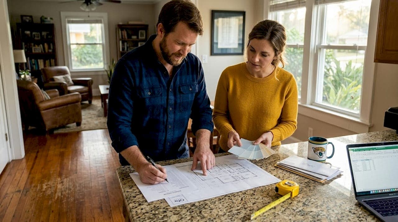 Home remodeling checklist: your organized guide for Jacksonville projects