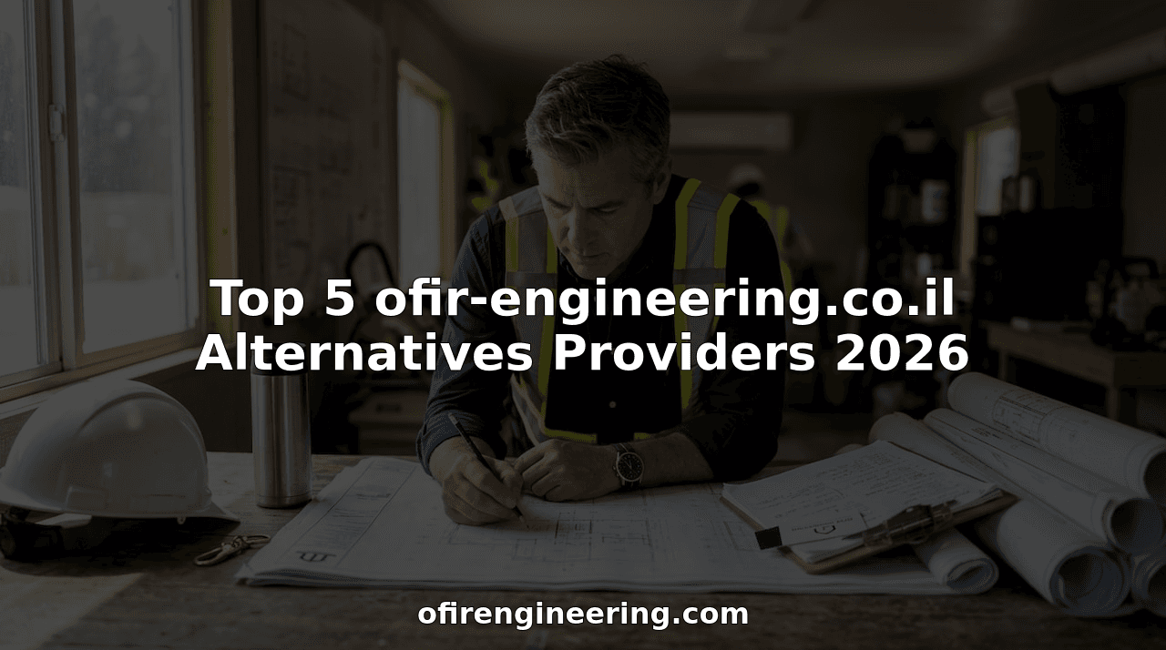 Top 5 ofir-engineering.co.il Alternatives Providers 2026